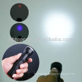 three color led flashlight,white uv and red laser light flashlight